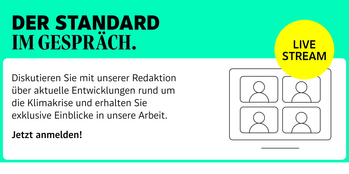 Headerbild "DER STANDARD im Gespräch"
